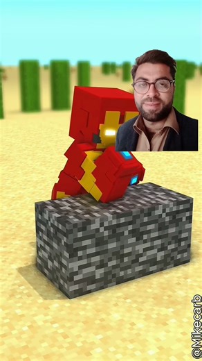 Zombie Becomes Buff Herobrine In IronMan Challenge Transform Watch #zombies