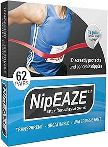 Value Pack - The Original Sports Nipple Cover Men - 62pairs .75inch or 50pairs 1inch - Nipple Chafing Prevention