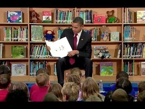 President Obama Reads to Schoolchildren