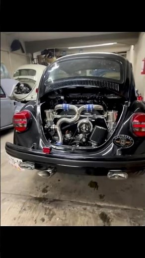 #Vocho con Motor 1915Cc #Turbo 🔥🐌 Proyecto en proceso💨 #bug #fusca #escarabajo #shorts #aircoled
