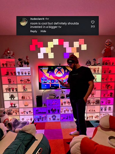 I'm good with 7inch 😏 #setup #games #gameroom #gaming #tech | gaming set up