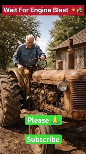 Old Tractor Start Hote Hi Blast 💥🚜
