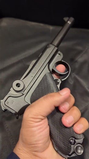 Luger P08 BB pistol #shorts #airsoftgun #luger #p08 #shorts #tiktok #shortsfeed