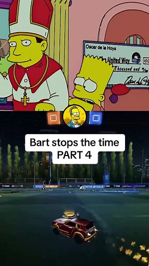 Bart Simpson Stops Time in Episode 4