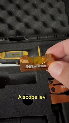 Wheeler Engineering Ultra Scope Mounting Kit. A great piece of kit for your range bag!