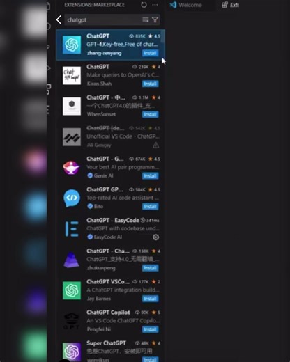 How to use ChatGPT in VS code