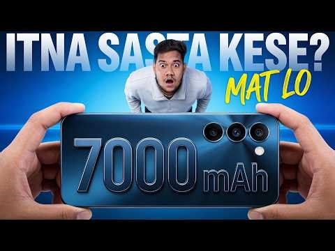 Realme Narzo 100 Lite - 13K Mein 7000mAh Battery Tank Phone