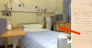 9.9M views · 11K reactions | Old lady dies in nursing home - then nurse finds a note that brings everyone to tears | Sharing is Caring | Facebook