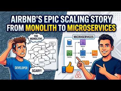 The story of airbnb scaling from MONOLITH