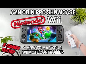 AYN Odin Pro - Nintendo Wii Showcase + How To Map Wiimote Controller Layout (Best Settings)