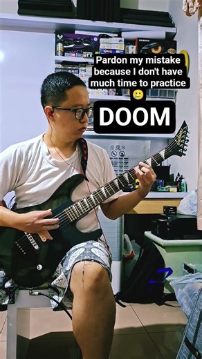 DOOM DARK AGES - UNCHAINED PREDATOR (GUITAR COVER) #dimarziopickups #jacksonguitars