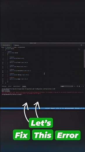 Your First Entity Framework Core Migration in ASP.NET Core