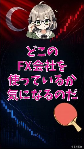 水谷隼さんがトルコリラ円で使うFX会社はみんなのFX？ #スワップ投資 #FX初心者 #為替