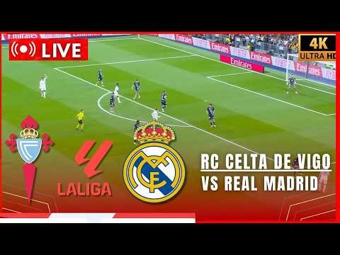 ⚽ LIVE : RC CELTA DE VIGO vs REAL MADRID | SPANISH LA LIGA 2025 | LIVE MATCH eFootball PES