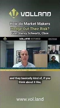Cboe VP of Derivatives Market Intelligence Henry Schwartz: MM Book Analysis, Part 2 #dealerhedging
