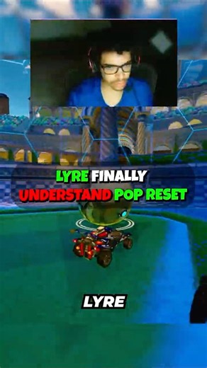 LYRE FINALLY UNDERSTAND HOW TO POP RESET 🦸‍♂️ #reset #rocketleague #mechanic