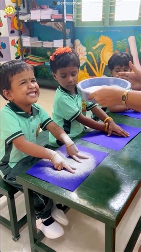 The Flour Magic: A Beautiful Surprise in the Classroom!#fact