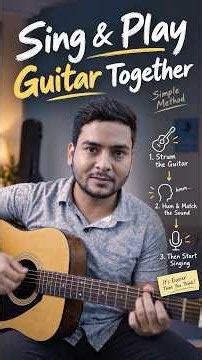 Struggling to sing while playing guitar? 🎸🎤