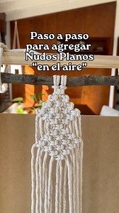 16K views · 269 reactions | Aprende la técnica del macramé con más de 100 videos tutoriales en mi curso “Baúl de Tutoriales”: https://laquntaencasa.tiendup.com/curso/curso-calculo-de-hilos-para-macrame | La Quinta en Casa | Facebook