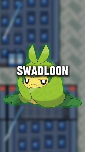 Pokédex Entry: Swadloon #pokemon #shorts #facts