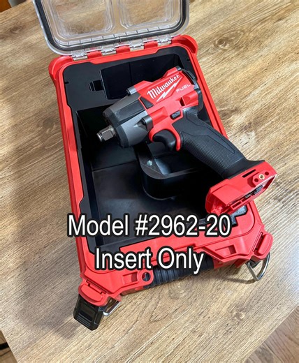 Milwaukee M18 1/2in Impact Wrench (2962-20) | Packout Insert - Etsy