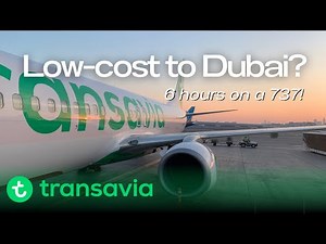 TRIP REPORT | 6,5 hours on a low-cost 737?! | Transavia Boeing 737-800 | Amsterdam - Dubai