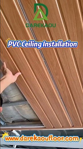 PVC Ceiling Installation