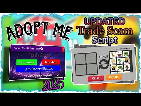 [OP]Adopt Me Trade Scam Script | Remove Pet On Second Trade, Freeze Trade, Auto Farm Adopt Me Script