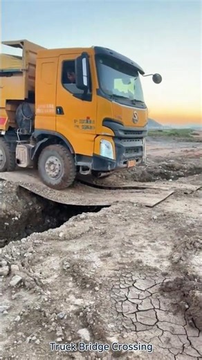Truck Bridge Crossing