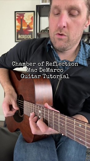 Chamber of Reflextion by Mac DeMarco Guitar Tutorial #guitartok #guitarlesson #macdemarco #guitartutorial #indiemusic #howtoplayguitar