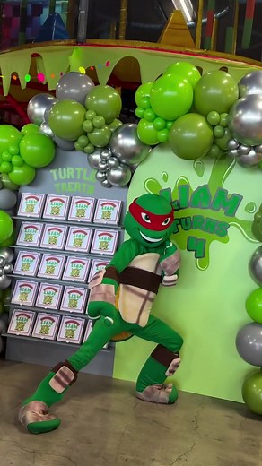 Liam's Radical TMNT Birthday Party Celebration