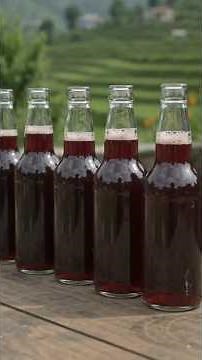 Homemade Grape Beer#ASMR#shorts