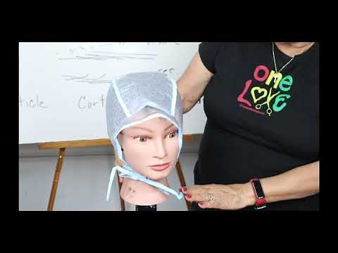 A to Z Cosmetology Cap Frost Short Hair