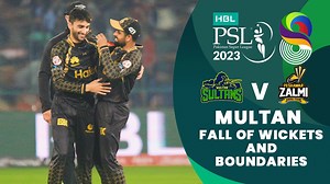 457K views · 10K reactions | Let's Recap Multan Sultans Fall of Wickets And Boundaries | Multan Sultans vs Peshawar Zalmi | Match 5 | HBL PSL 8 | MI2T #HBLPSL8 | #SabSitarayHumaray | #MSvPZ | Pakistan Super League | Facebook