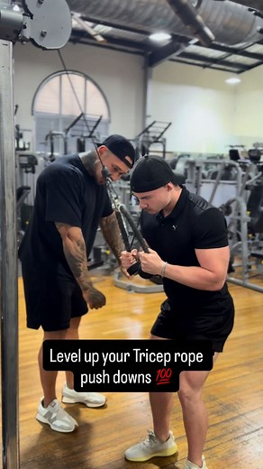 #tricep rope pushdowns  #armworkout #gym #fitness #coach #strengthcoach #onlinecoach #personaltrainer #benchpress #strengthtraining #strong #strengthandconditioning #armday | Real Results Coaching - Manipulating Body Composition | Facebook