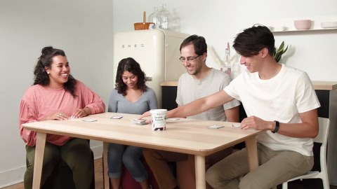 Brain Freeze Party Game - The Hilarious Speak-Before-You-Think Family Card Game for White Elephant Parties, Stocking Stuffers and Board Games Night with Your Friends