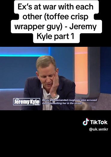 Toffee crisp wrapper guy full episode #thejeremykyleshow #britishhumour
