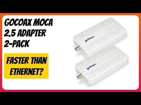 REVIEW (2026): goCoax MoCA 2.5 Adapter 2-Pack. Features