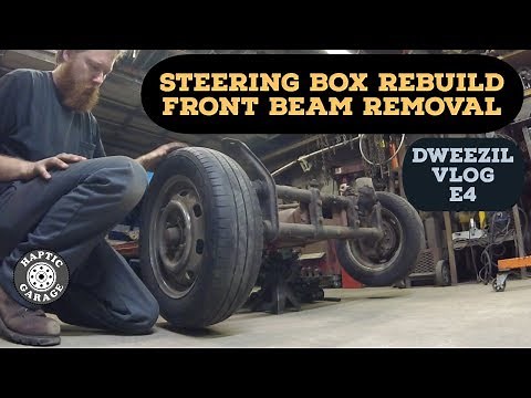 VW Bug Dweezil Restoration Steering Box and Front Beam E4