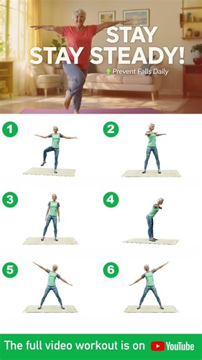 15-Min Daily Balance Exercises for Seniors: Prevent Falls
