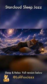 🌙 Starcloud Sleep Jazz | lofi jazz for sleep & relaxation #shorts
