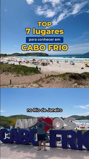 What to do in Cabo Frio Rio de Janeiro - main attractions in Cabo Frio