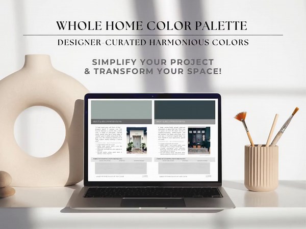 Cozy Country House Color Palette Benjamin Moore Paint Palette Farmhouse Earthy Neutral Paint Color Scheme Cozy Warm Home Paint Colors 2026 - Etsy