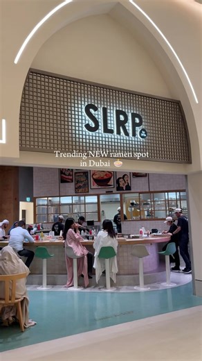 🇦🇪 FOOD, HOTSPOTS & TRAVEL on Instagram: "SLRP by 3Fils is finally in Dubai 🙌🏽 @slrp.ramen One of the most popular ramen spots in Abu Dhabi by Dubai’s favorite Japanese restaurant @3.fils The ambience is vibrant with counter dining and cool figurines👌🏽 Get slurping on steaming bowls of ramen, crispy hand rolls, sizzling kushiyaki and signature dishes from 3 fils we’ve all come to love. We tried the spicy miso ramen and it did not disappoint. Rich homemade umami broth with minced wagyu and