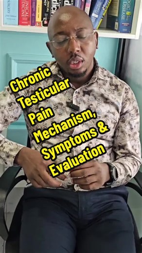 Chronic Testicular Pain mechanism, symptoms & evaluation .... ~Mechanism of the Pain, ~How it presents itself /symptoms, ~How we evaluate ... #urologist #testicular #chronicpain #chronicillness #tiktokdoctor #doctor #kenyantiktok #surgeonlife #doctorsoftiktok #foryou #viralvideos #fyp #malehealth #MedicsForKenya #men