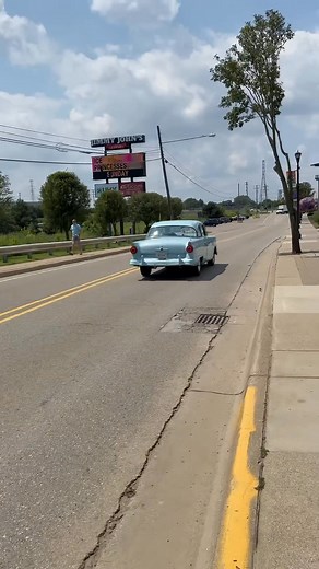 1956 Ford Customline #classiccars #v8 #musclecar | Metro Detroit Cruis'n Event