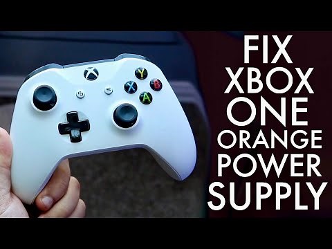 How To FIX Xbox One Power Supply Orange Light! (2024)