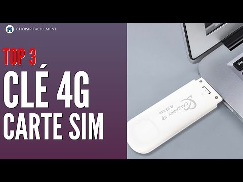 🟢 TOP 3 : Meilleure Clé 4G Carte Sim 2022