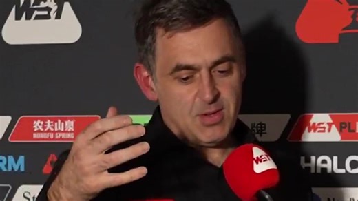 Fans love Ronnie O'Sullivan's interview at World Snooker Championship