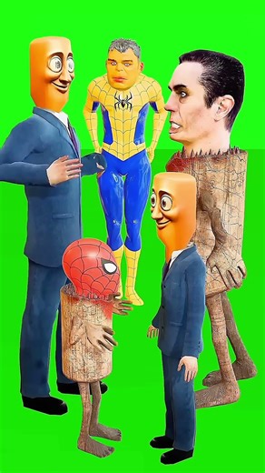 Hulk vs Green Spiderman in GTA V Mods! This epic GTA 5 Head Swap will blow your mind